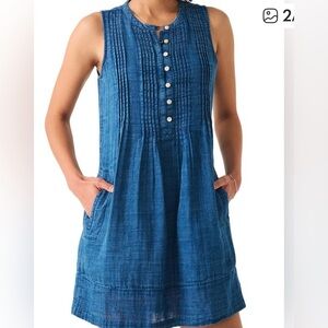 FAHERTY Isha Basketweave Dress